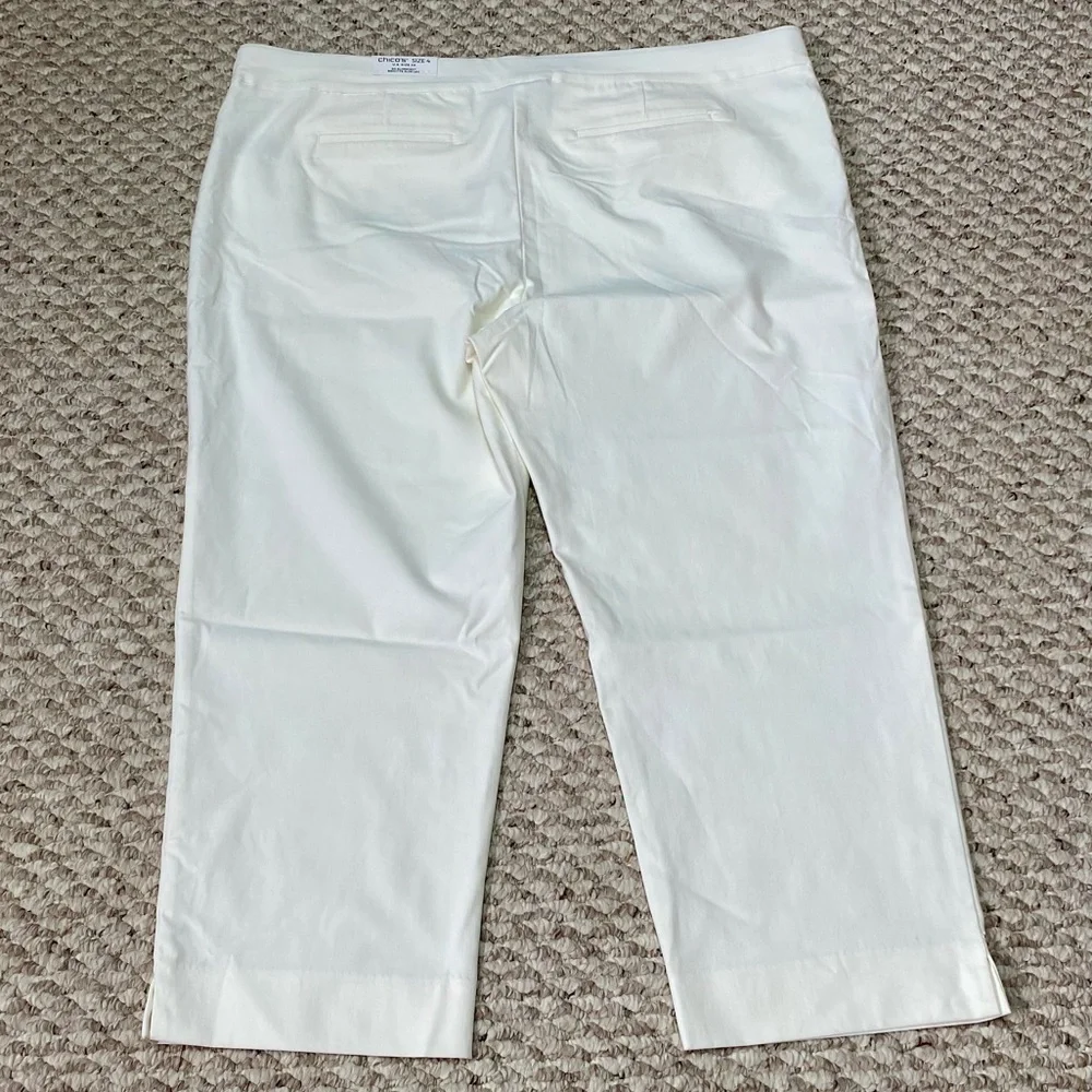 CHICO'S SO SLIMMING ""BRIGITTE SLIM LEG" CAPRIS - SIZE 18/20 (4) - Picture 5 of 11
